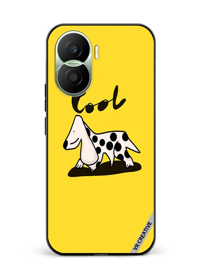 VR CREATIVE Protective Case Cover For Honor Play7T Pro Cool Dog Design Multicolour - Image 1