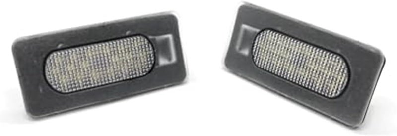 Wivplex 2Pcs White License Plate Light Assembly for Toyota Corolla - Image 1