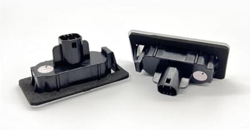 Wivplex 2Pcs White License Plate Light Assembly for Toyota Corolla - Image 3