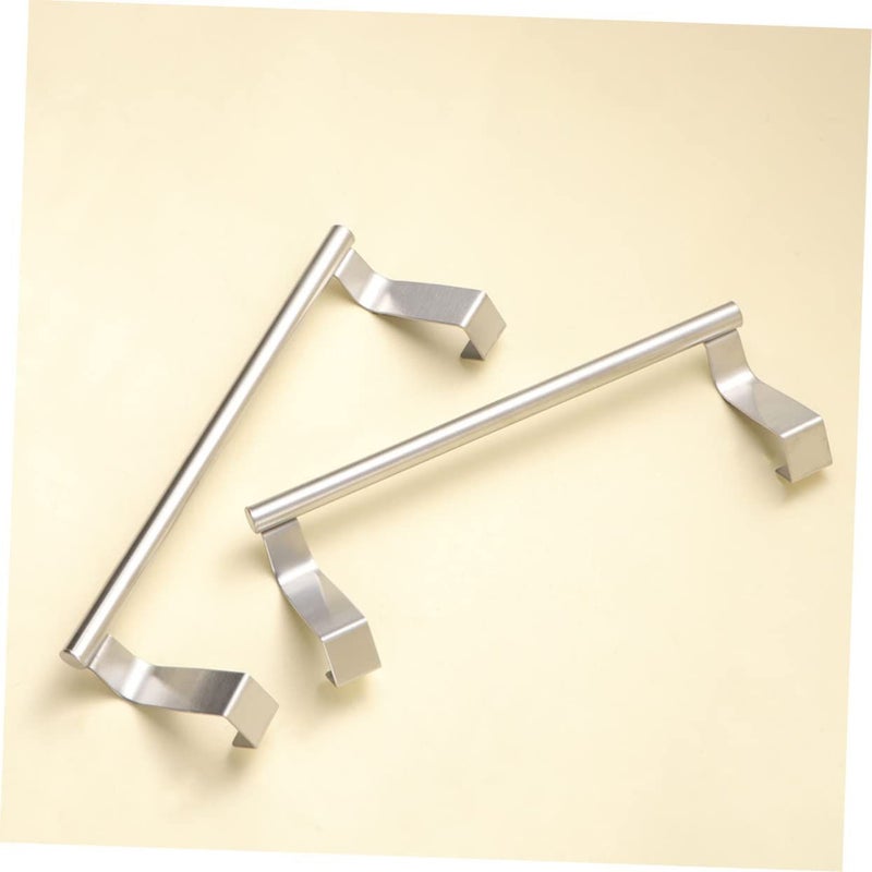 Bathroom Towel Rack Stainless Steel Multifunctional Holder Stand Storage Tidy Space Saving Wall Mounted - Image 4