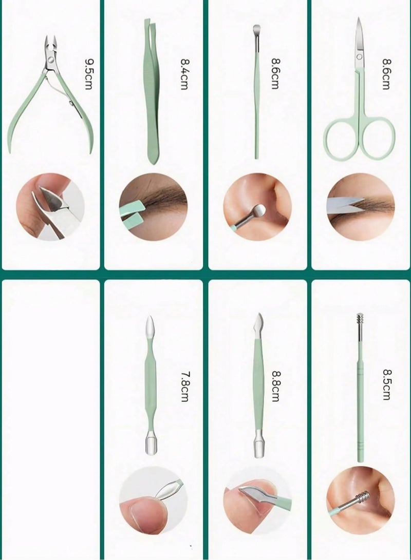 Shein Professional Manicure & Pedicure Set – Complete 16 Pcs Nail Care Kit ( Color May Vary ) - Image 5