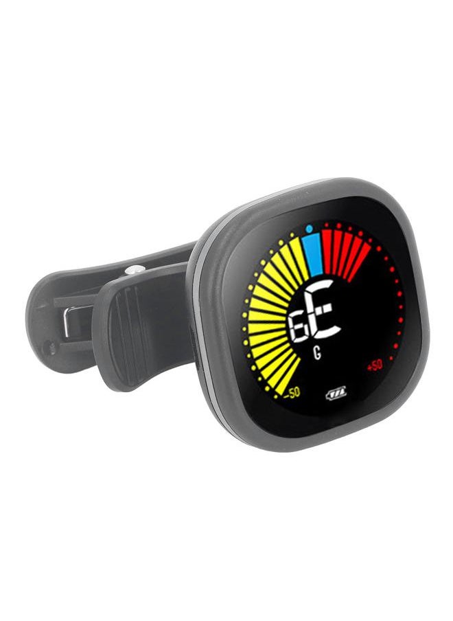 Guitar Tuner Automatic Color Display Professional Clip On Tuner for Violin Bass Ukulele