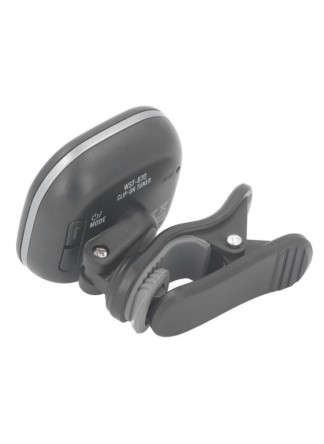 Guitar Tuner Automatic Color Display Professional Clip On Tuner for Violin Bass Ukulele