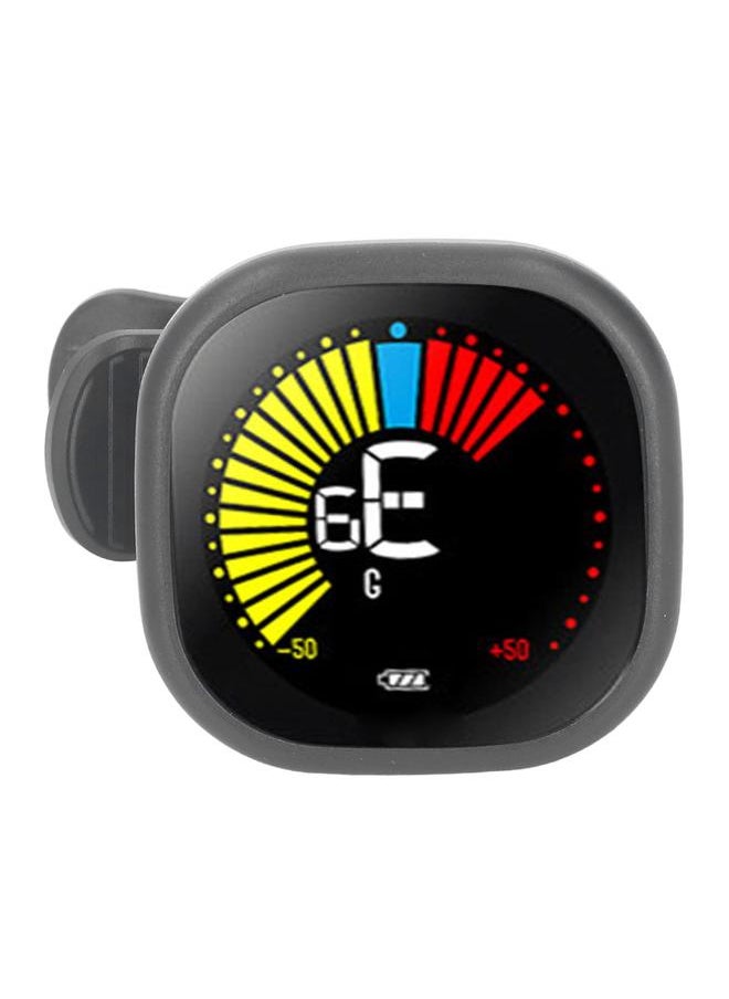 Guitar Tuner Automatic Color Display Professional Clip On Tuner for Violin Bass Ukulele