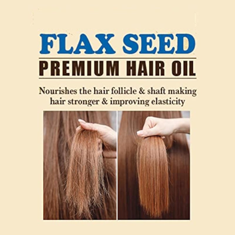 difeel 99% NATURAL BLEND FLAX SEED HAIR OIL 75ML : 15104 - Image 3