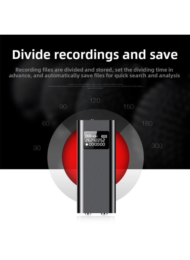 Q25 Strong Magnetic Adsorption Recording Pen Portable Back Clip MP3 Walkman HD Noise Reduction Recorder Intelligent Voice Control-Color:Chinese Version-Capacity:16GB - Image 4