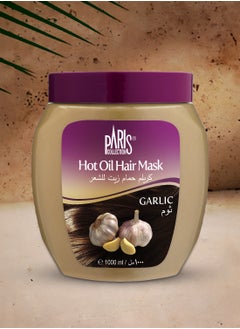 Paris Collection Garlic Hot Oil Hair Mask Unisex 1000ml  - Image 2