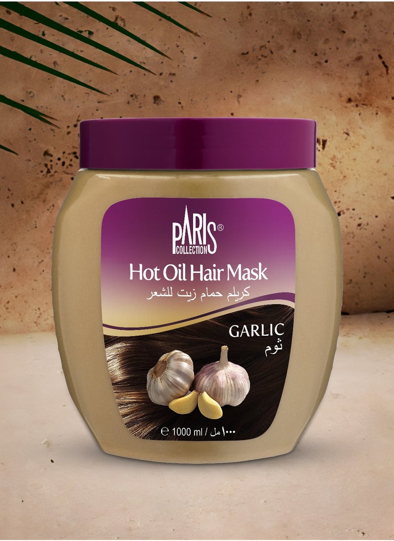Paris Collection - Garlic Hot Oil Hair Mask Unisex 1000ml - Image 1