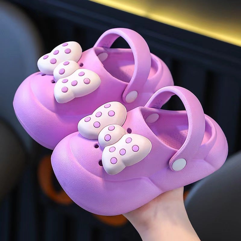 Eva Animal Children'S Cave Shoes Cute Cartoon Outer Wear Sandals And Slippers Small, Medium And Large Children'S Soft Bottom Toe Shoes - Image 4