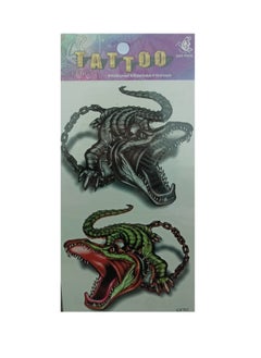 Generic Temporary crocodile Animal tattoo with a beautiful and eye-catching design  - Image 1