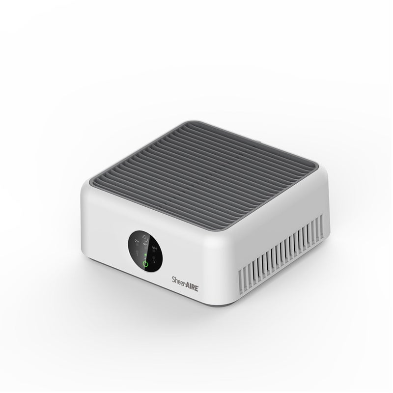 SheerAIRE Home HEPA Air Purifier 3 Speed Control, 2/4/8H Timer, Filter Indicator, Ambient Light, 360Â° Outlet, Suitable for Living Rooms, Home Offices, Car Cup Holders & Dorms - Image 1