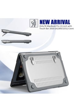 GULFLINK Hard Shell Case Cover With Kickstand Shockproof Function For MacBook Pro(A2251/A2289/A2338) 13 Inch  - Image 5