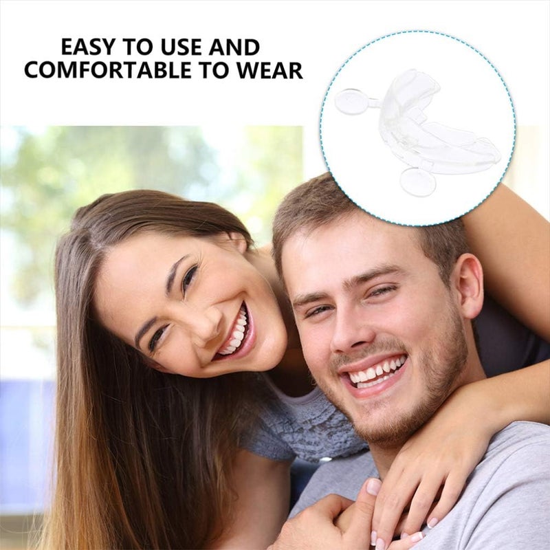 comfrt 2Pcs Sleeping Tooth Guard Mouth Guard for Teeth Grinding Clenching Bruxism Sport Athletic Dental Night Guard for Nighttime Teeth Grinding - Image 5
