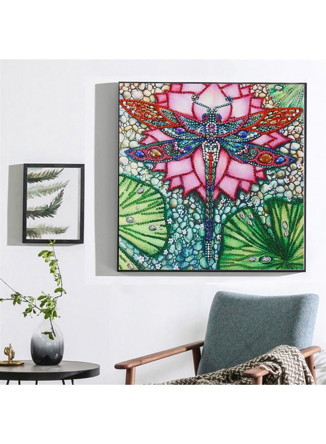 نيبمينينت ديكور حائط مطرز بالماس خماسي الأبعاد يمكنك تركيبه بنفسك متعدد الألوان 32.00 x 2.00 8.00سم - Image 5