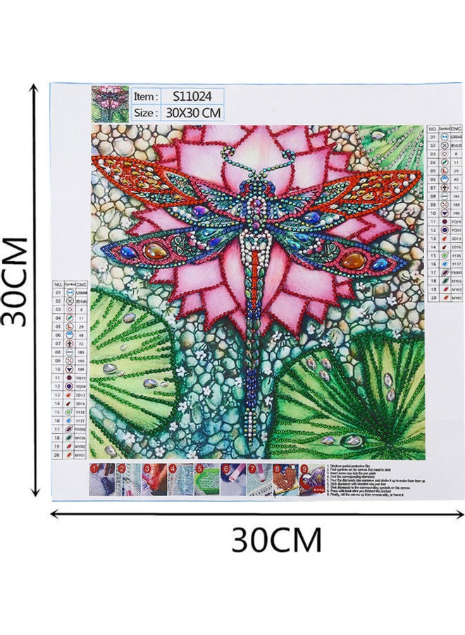 نيبمينينت ديكور حائط مطرز بالماس خماسي الأبعاد يمكنك تركيبه بنفسك متعدد الألوان 32.00 x 2.00 8.00سم - Image 4