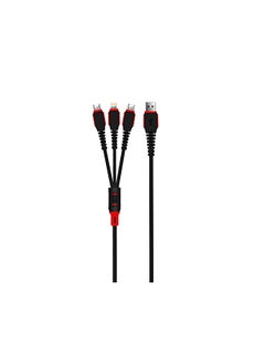 iends Ca614 3 In 1 Charge And Sync Cable Color May Vary Assorted Colors Usb  - Image 1