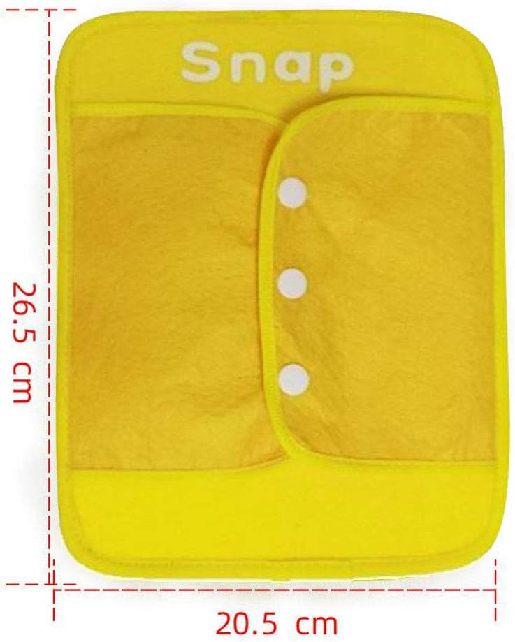 klarako Toddler Busy Board Sensory Board Educational Montessori Toys Basic Fine Motor Skills Learning to Dress Kids Activities Board  Button - Image 2