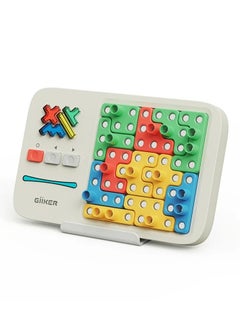 3D Logic IQ Game, Super Blocks Pattern Matching Puzzle Game, Portable Durable Children's Intelligent Puzzle, 1000  Plus Challenges Brain Teaser Toy For Kids And Teens