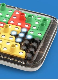 Giiker لعبة ذكاء منطقية ثلاثية الأبعاد، لعبة ألغاز مطابقة الأنماط من Super Blocks، ألغاز ذكية محمولة ومتينة للأطفال، أكثر من 1000 تحدي لعبة ألغاز للأطفال والمراهقين  - Image 2
