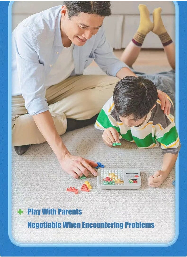 Giiker - 3D Logic IQ Game, Super Blocks Pattern Matching Puzzle Game, Portable Durable Children's Intelligent Puzzle, 1000  Plus Challenges Brain Teaser Toy For Kids And Teens - Image 1