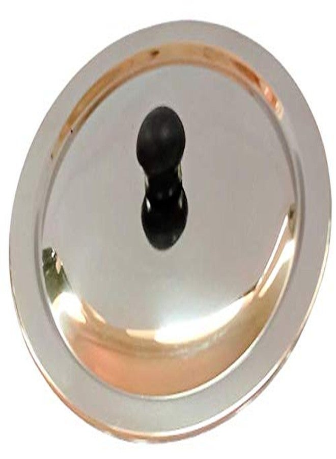Starlinks® Heavy Duty Stainless Steel Lid for Vessels and Kadai With Knob - Diameter: 21.5cm, Weight: 200gm, Quantity: 1 - Image 1