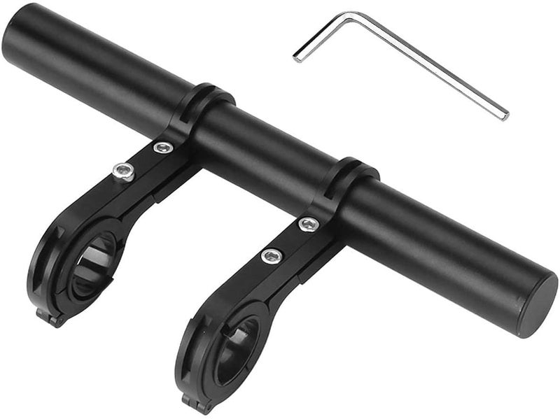 Linist Bicycle Handlebar Extension 20cm Multifunction Double cycle Handlebar Extender Aluminum Alloy Bracket Extension - Image 5