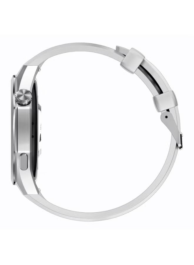 G-Tab GTR5 Smartwatch with 1.43-Inch AMOLED, 3ATM Waterproof, Health & Fitness Tracking, Heart Rate & Sleep Monitor, Multi-Sport Modes, Smart Notifications, Long Battery, Magnetic Charging, Silver Edition - Image 3