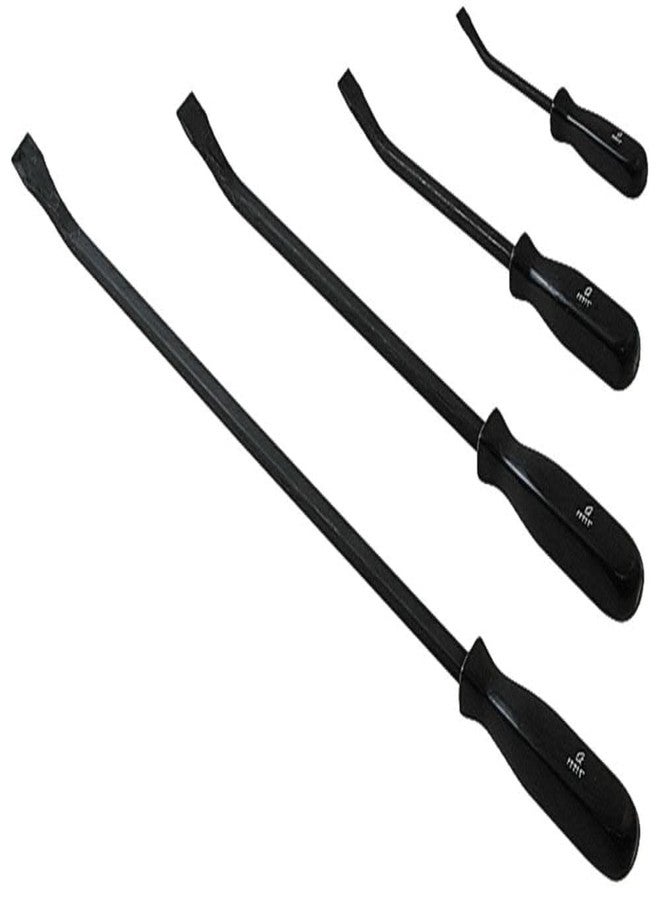 SUNEX TOOLS 9704 Pry Bar Set with Ergonomic Handles, 8" - 24", 4-Piece - Image 2