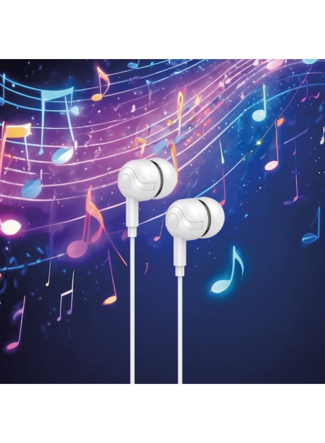 TORİMA H10 White Earphone - Image 4