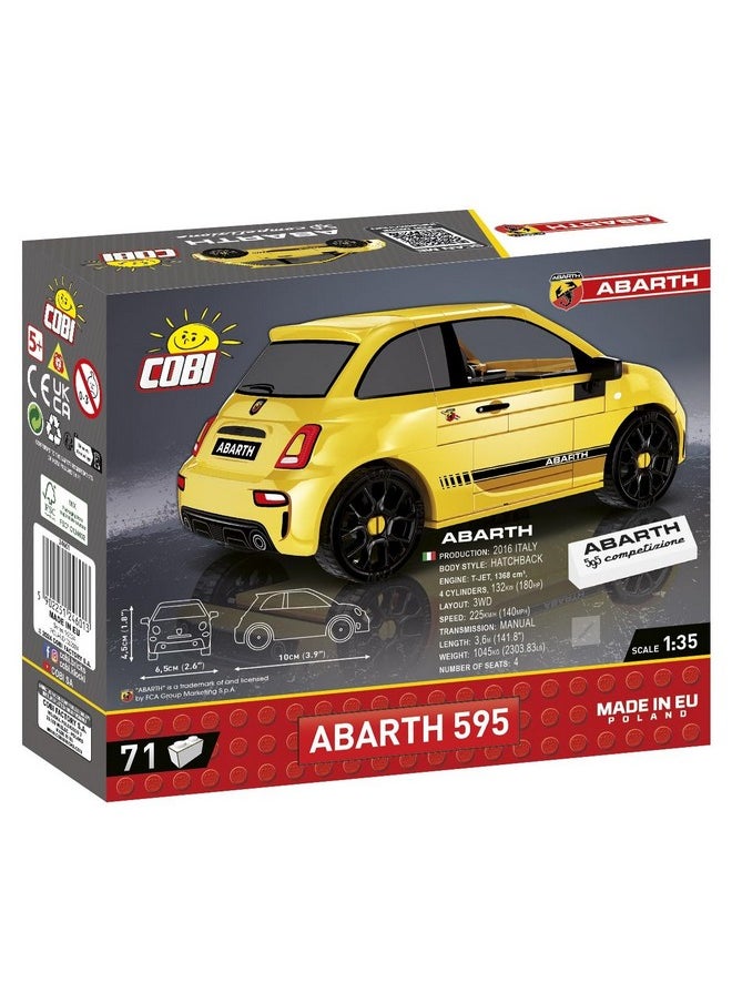 COBI COBI Abarth 595 Vehicle  - Image 4