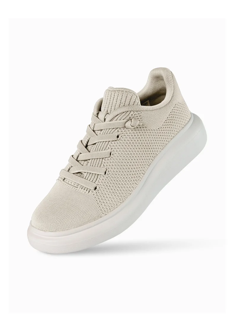DUOZOULU CO Classic Wool Platform Sneaker