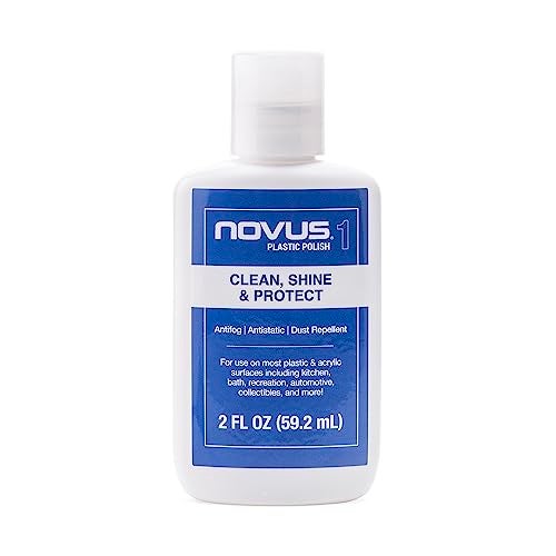 NOVUS 7026 | Plastic Clean & Shine #1 | 2 Ounce Bottle - Image 1