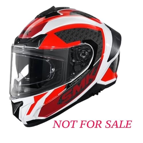 0TO6 SMK Helmets - Typhoon Helmet Visor, Color - Tinted - Image 4