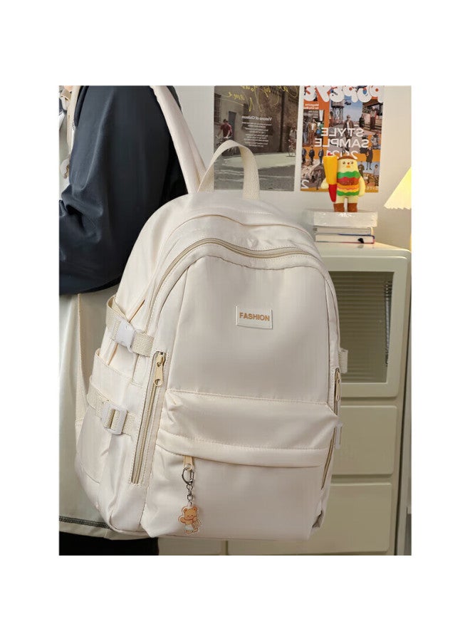 Yuyula Backpack For Middle School, High School And College Students With Large Capacity, Stylish Commuter Backpack For Women, Lightweight Laptop Bag - Image 1