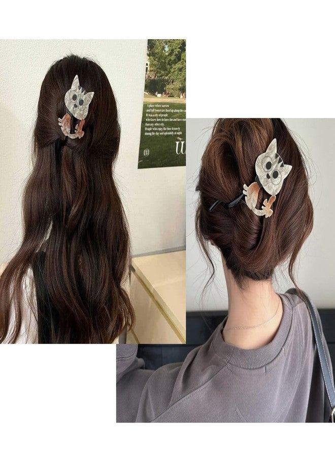 Melodio Large Collection of Twist Clips, Bobby Pins, Jaw Claw Clips & Barrettes for Women, Stylish Hair Accessories for Updos, Ponytails & Everyday Hairstyles (F) - Image 5