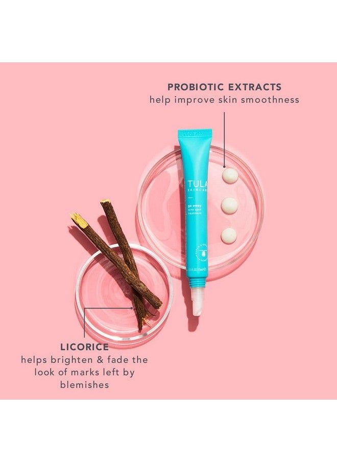 TULA - Probiotic Skin Care Go Away Acne Spot Treatment : Acne Treatment Clear Up Acne Targets Breakouts & Prevents Future Acne Contains Salicylic Acid and Probiotics : 05 fl oz - Image 1