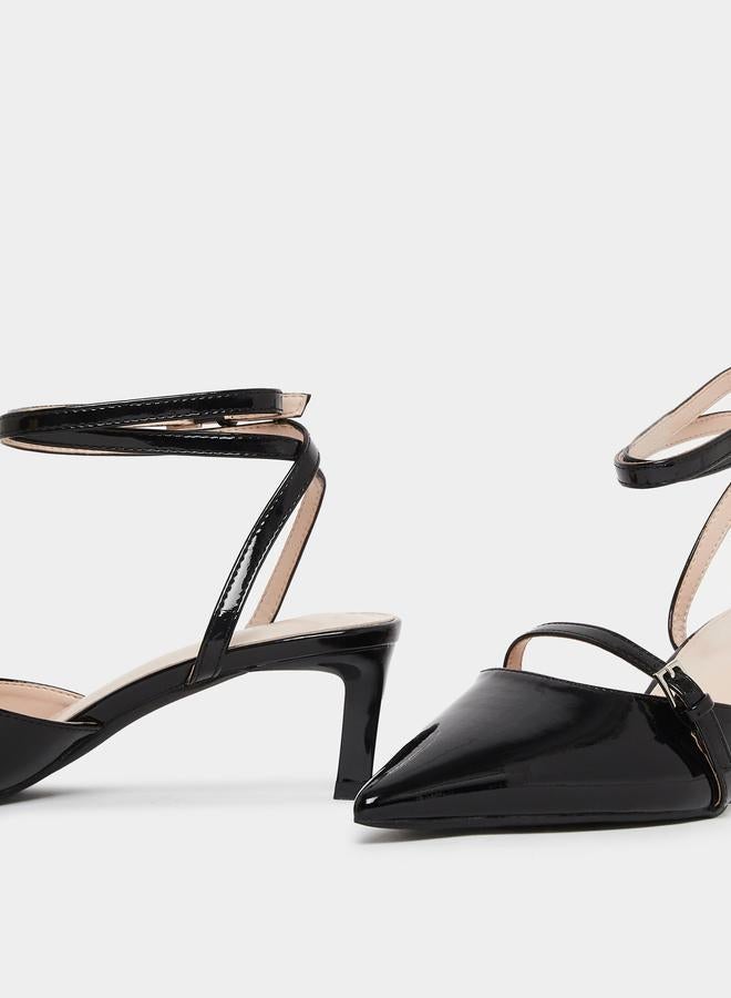 Raid Imara Buckled Strappy Kitten Heel Shoes - Image 4