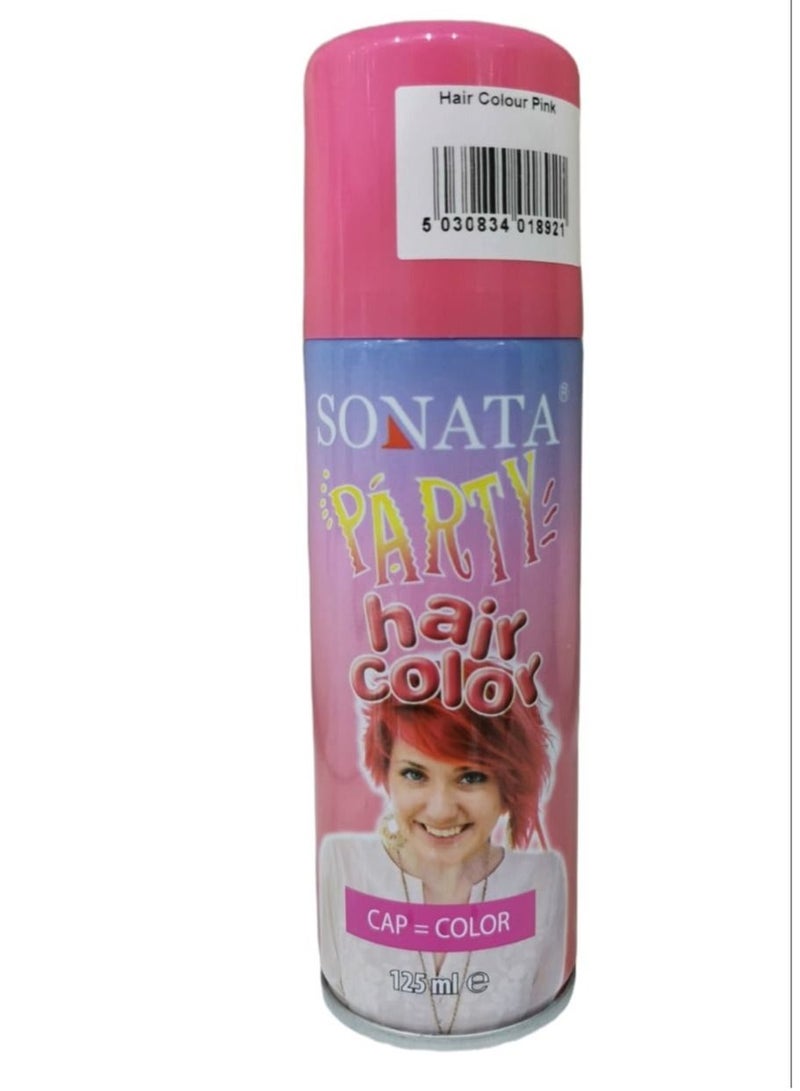 Sonata Temporary hair color spray pink 125ml
