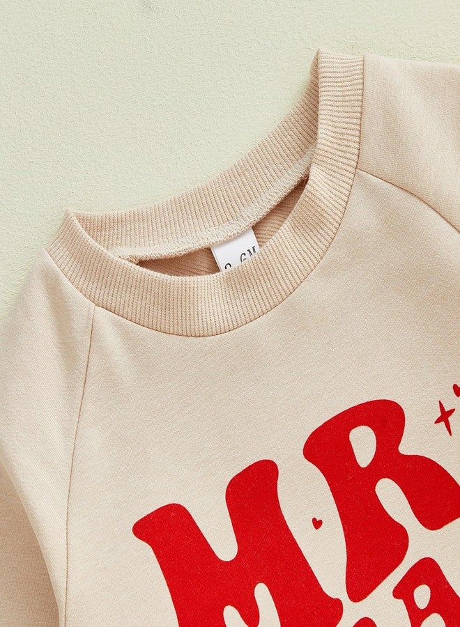 Frietlebird Newborn Valentines Outfit Boy Baby Long Sleeve Letters Romper Jumpsuit My First Valentines Day Baby Boy Outfit (A-Beige,0-3 Months) - Image 4