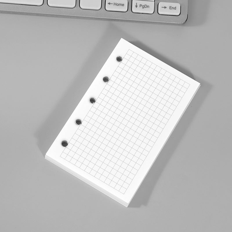 Generic M5 Refillable Notebook Paper Mini 5-Holes M5 square core paper 40 sheets 