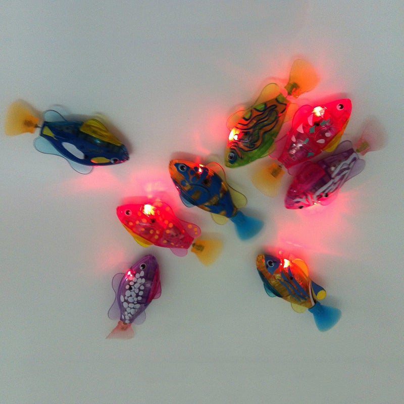 Swim Electronic Battery Powered Fish Toy Interactive Toys Robotic Pet for Kid Bathing Fishing Tank Decorating Act Like Real Fish Random Color (1 piece) - Image 5
