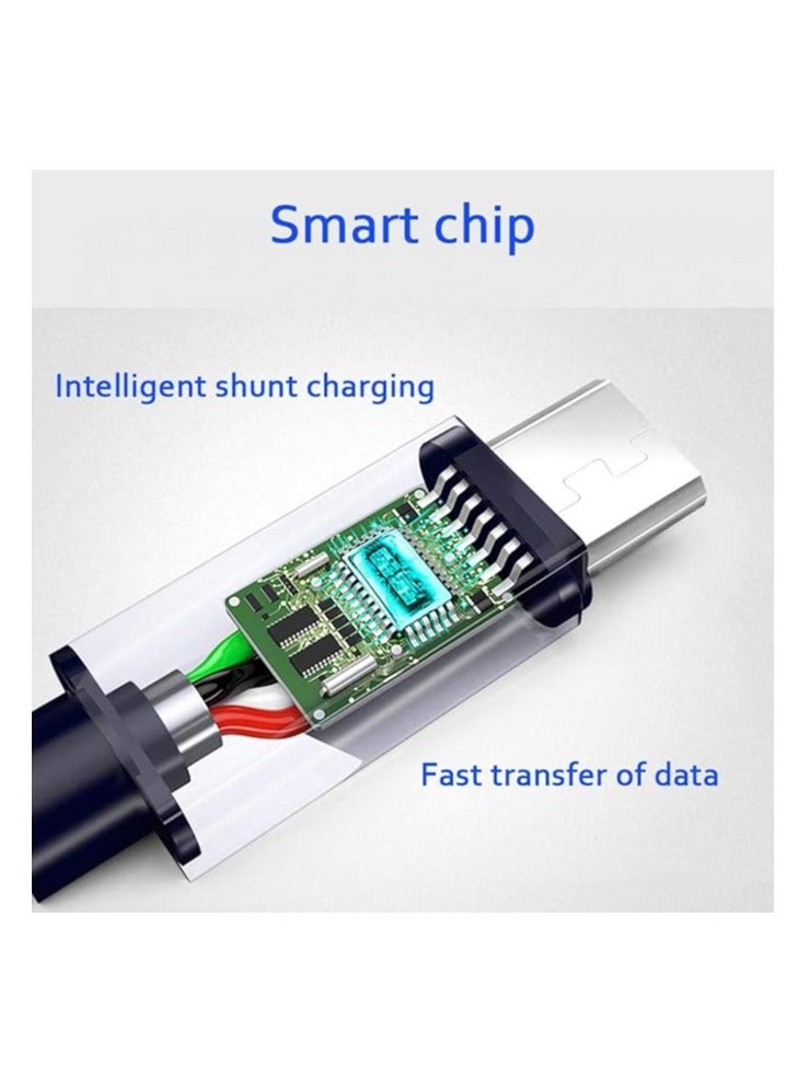 WUW Type-C Fast Charging Cable – 1M PU Leather – High-Speed Sync - Image 2