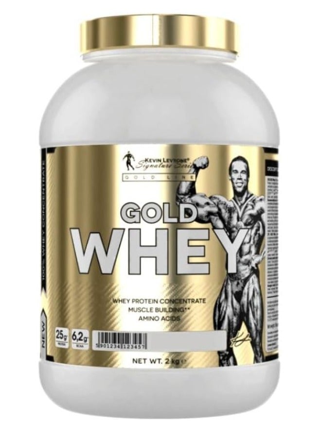KEVIN LEVRONE KEVIN LEVRONE GOLD WHEY VANILLA ORANGE FLAVOR 2 Kg 