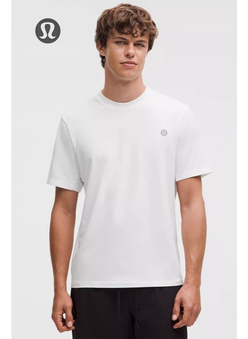 لولوليمون lululemon للرجال والنساء على حد سواء قصيرة الأكمام تي شيرت ، تي شيرت الرياضة الترفيهية ، مناسبة للاستخدام اليومي واللياقة البدنية ، لينة القطن تنفس عرق - Image 1