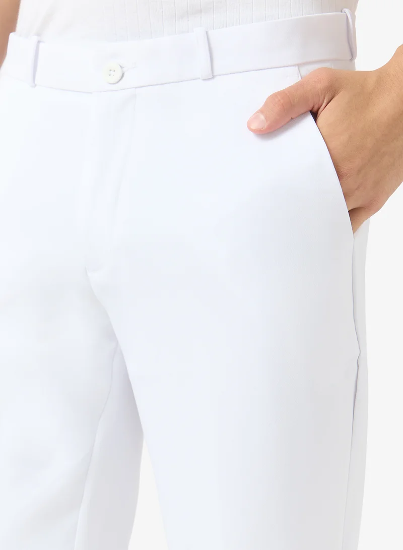 Robert Wood  Wide Straight Fit Formal Pants for Men | Best Price UAE