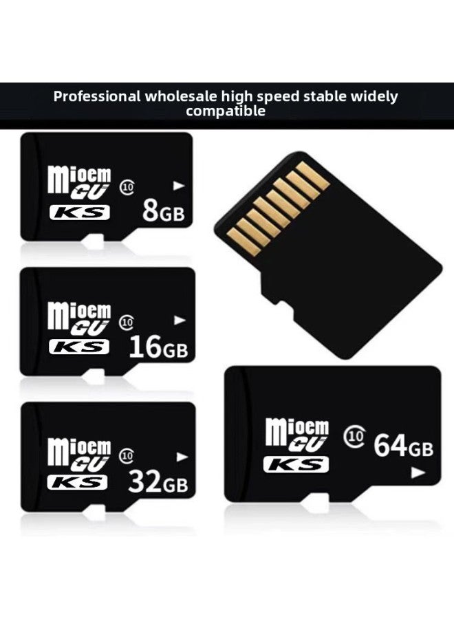Factory Wholesale 8G Memory Card 16GTF Memory Card 32G Mobile Phone 128G Camera 64G Monitoring Driving Recorder 