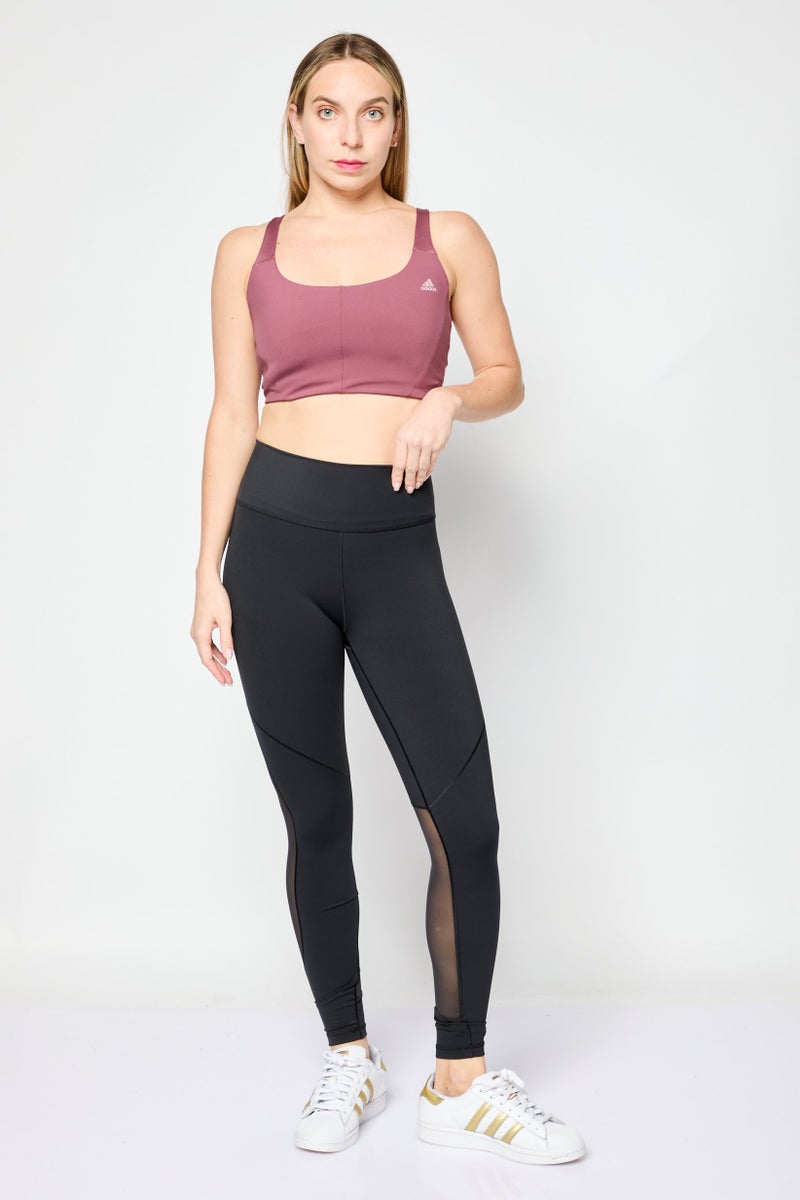 Adidas Women Sportswear Fit Training Leggings, Black - Image 3