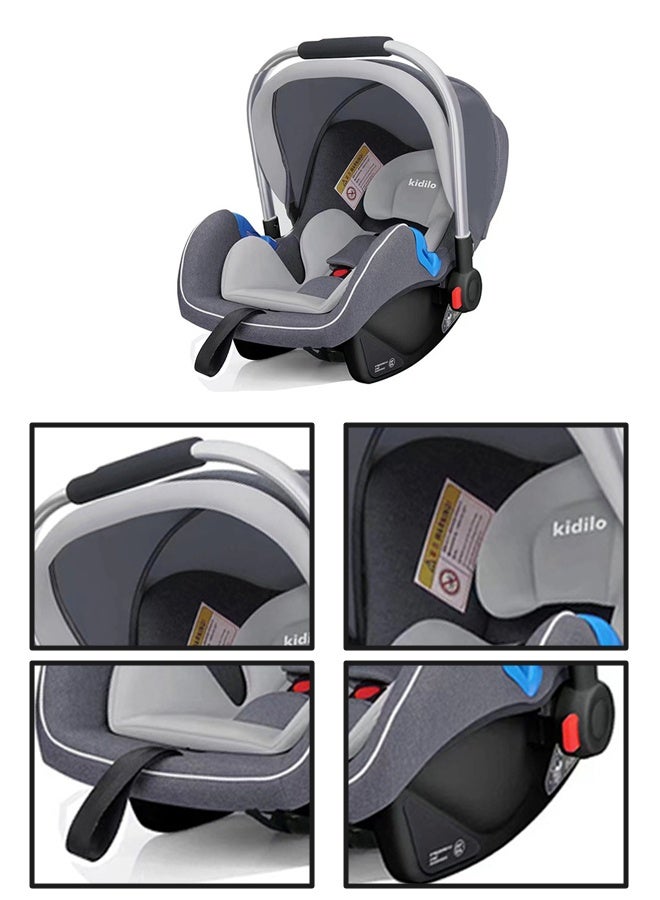 Kidilo Baby Carrier Car Seat With Full Body Support Soft Cushion And Automatic Fold/Unfold Function, 0 Months + - Image 2