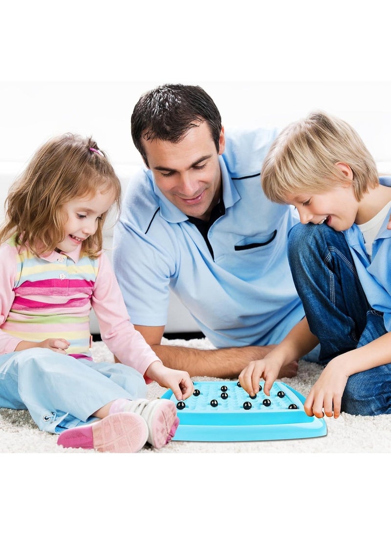 Magnetic Chess Game, Fun Family Magnet Chess Game with 20pcs Stones, for Kids and Adults, Magnetic Gifts for Boys & Girls, 2-4 Players - Image 2