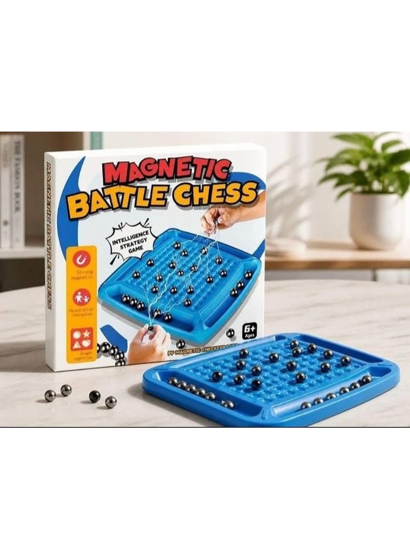 Magnetic Chess Game, Fun Family Magnet Chess Game with 20pcs Stones, for Kids and Adults, Magnetic Gifts for Boys & Girls, 2-4 Players - Image 1